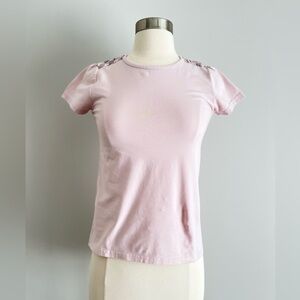 Burberry Light Pink Girls’ T-Shirt